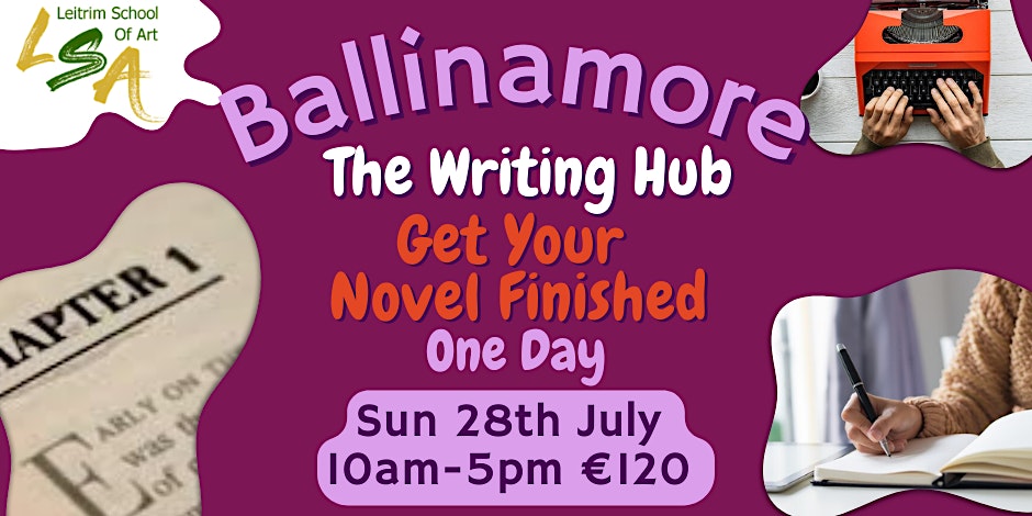 Get your Novel Finished 1-day workshop with author Nicola Kearns